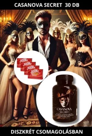 1 db Casanova secret + 4 db Boom Boom